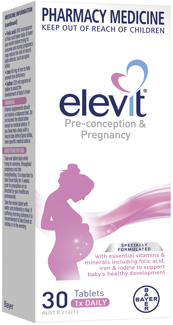 Elevit Pre-conception & Pregnancy 30s